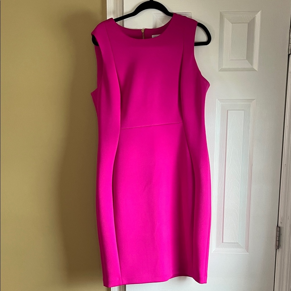 Calvin Klein Fuchsia Mini Dress
